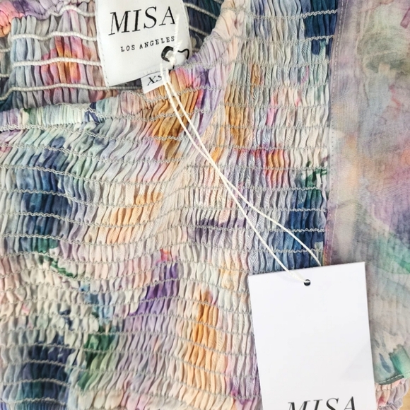 Misa Abstract Watercolor Top - Picture 7 of 8
